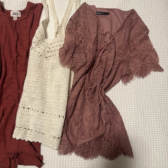 Country Boho Tops-Bundle of 5 - Picture 3 of 5